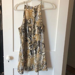 NWT Brooklyn Rose snake print dress - Large